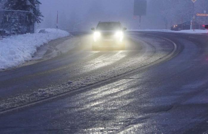 Meteo: Temperature della ghiacciaia: Pericolo di scivolamento a causa di neve e nevischio | Notizia