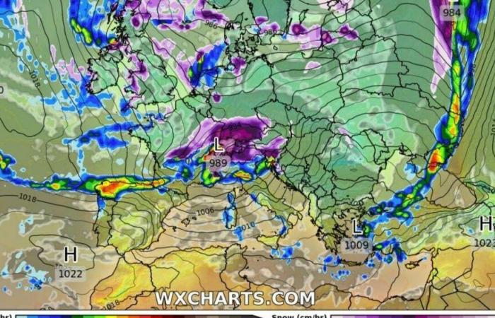 Allerta meteo in sei regioni italiane per temporali in arrivo