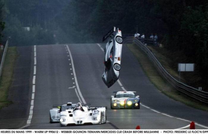 24 Ore di Le Mans. “Nel 1999 ho fotografato la Mercedes di Webber che volava contro le Mulsannes”