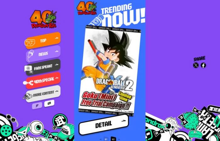 È aperto il sito ufficiale dei 40 anni di Dragon Ball: Dragon Ball Super