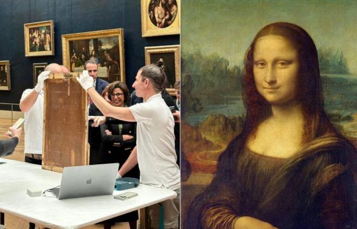 L'incredibile rovescio della Gioconda svelato al pubblico