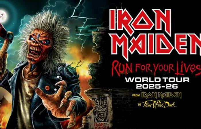 Gli IRON MAIDEN saranno gli headliner del Graspop Metal Meeting di giugno 2025