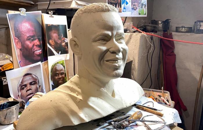 come sarà la statua di Bernard Tapie? Le prime immagini dei rendering di Boli, Desailly, Di Meco e Sauzée