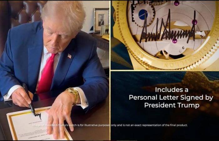 È tempo di rivelare il misterioso produttore dell'orologio Trump da 100.000 dollari