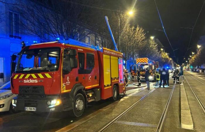 L’incendio in Avenue de Laon a Reims seguito da un secondo incendio dieci minuti dopo…