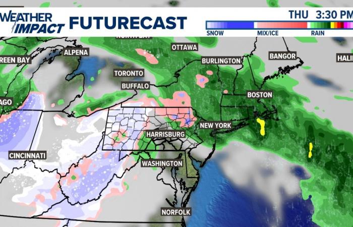 I primi fiocchi di neve arriveranno in Pennsylvania entro la fine della settimana!