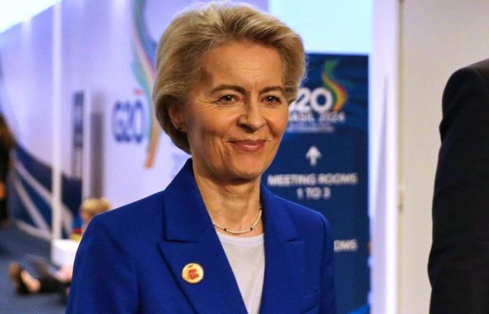 Ursula von der Leyen: il presidente dell’UE aiuta il volo svizzero