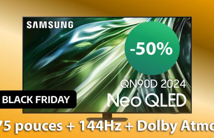 Black Friday TV 4K: questo Samsung NeoQLED da 75 pollici perde letteralmente 1.500€!!