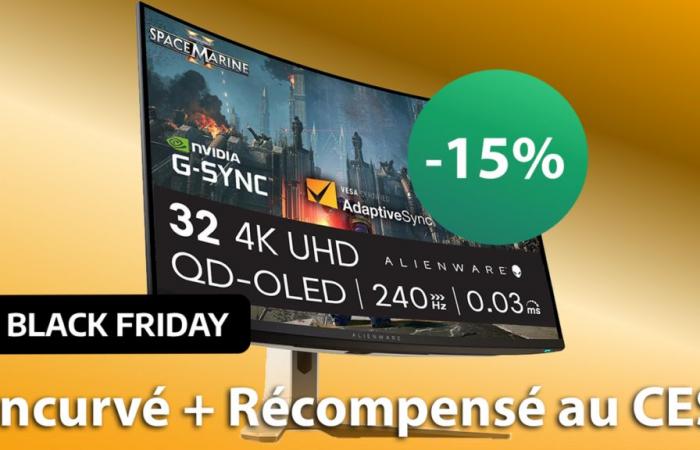 Black Friday: uno dei migliori schermi PC Alienware per giocare su PC in 4K con QD-OLED a 240Hz è finalmente in offerta!