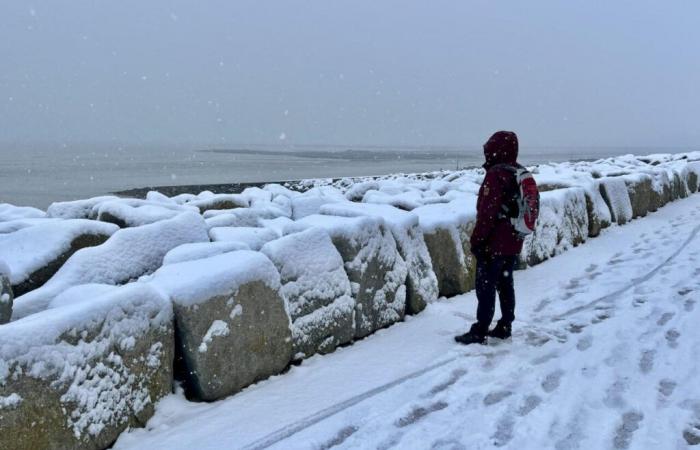 Bollettino meteorologico. Ecco la mappa delle nevicate previste questo giovedì nella Manica