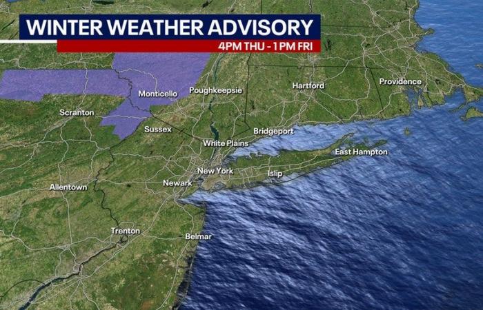 Tempesta invernale, neve e vento minacciano NY, NJ Viaggio del Ringraziamento | Previsioni del tempo