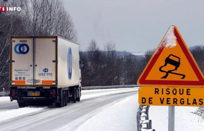 LIVE – Tempesta Caetano: 32 dipartimenti in allerta arancione per neve e ghiaccio, 17 per venti violenti