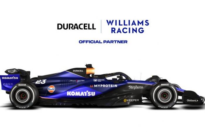 Williams F1 continua l'avventura con Duracell