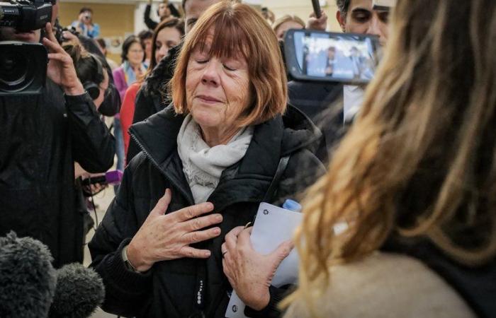 VIDEO. Approvata, sull'orlo delle lacrime, l'incredibile uscita di Gisèle Pelicot dal processo per stupro Mazan, dopo le difese dei suoi avvocati