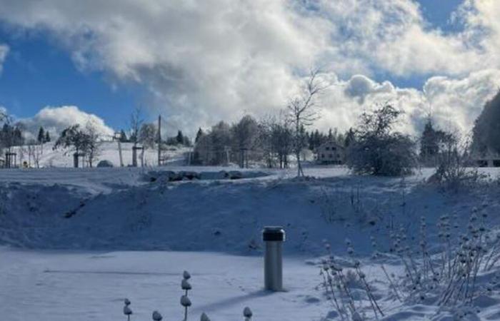 Bollettino meteorologico. La neve è arrivata a Champ du Feu, ma non è una cosa sicura per sciare