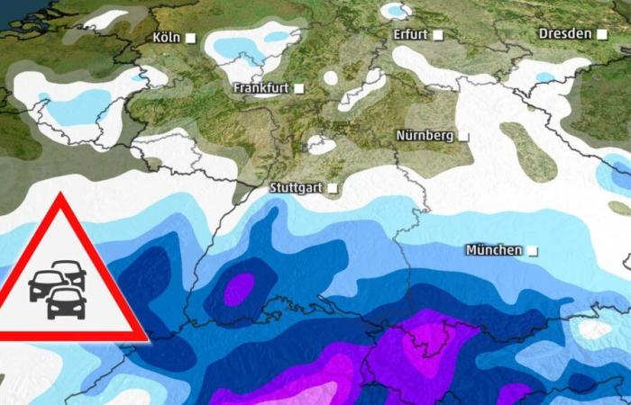 Neve al sud: Previsto mezzo metro di neve fresca