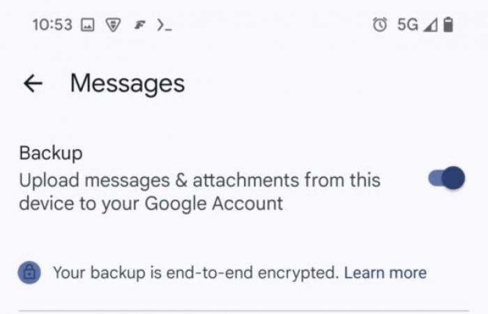 Google Messaggi potrebbe integrare una funzione di backup e ripristino