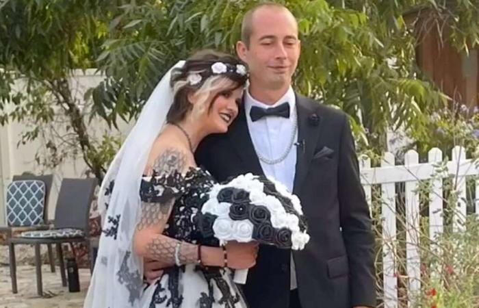 Jennifer Turpin, fuggita dalla “Casa degli Orrori”, si sposa durante una celebrazione del matrimonio gotico