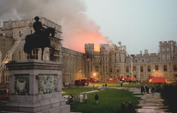 Negli archivi di Point de Vue: Windsor in fiamme, davanti agli occhi della Regina