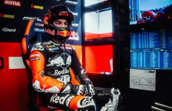 MotoGP, Test Barcellona, ​​Maverick Vinales: “Sono davvero contento del feeling che mi dà la KTM”