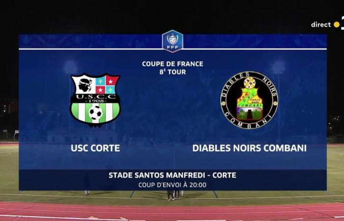 DIRETTO. i Black Devils giocano l’ottavo round della Coupe de France contro l’US Corté!