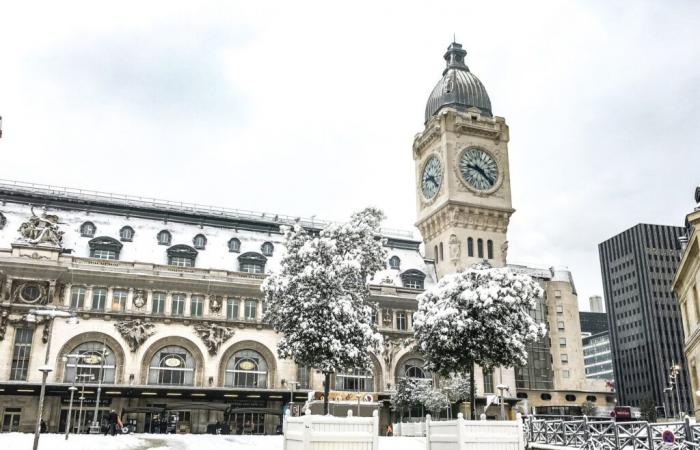 Neve e ghiaccio nell'Île-de-France, Parigi, in allerta gialla questo giovedì