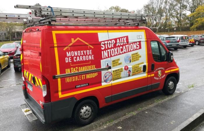 I vigili del fuoco del Finistère lanciano una campagna di prevenzione contro il monossido di carbonio