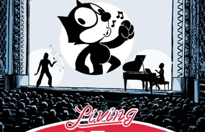 Spettacolo cinematografico LIVING CARTOON DUET: musica dal vivo, doppiaggio ed effetti sonori