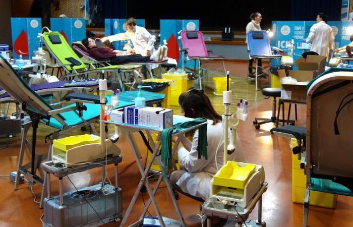 Biars-sur-Cère. Una raccolta di sangue davvero deludente