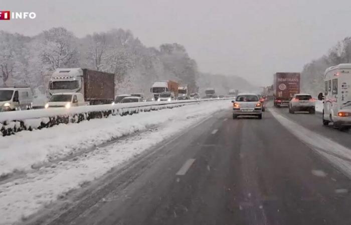 “La notte sarà difficile”: mezza Francia sotto la neve dopo la tempesta Caetano