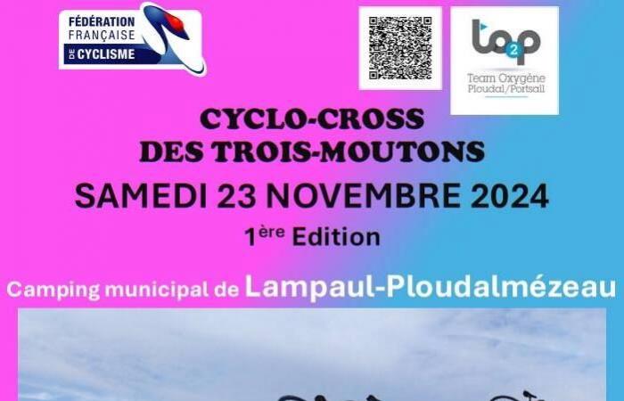 Lampaul Ploudalmézeau 23 novembre 2024 partecipanti al ciclocross