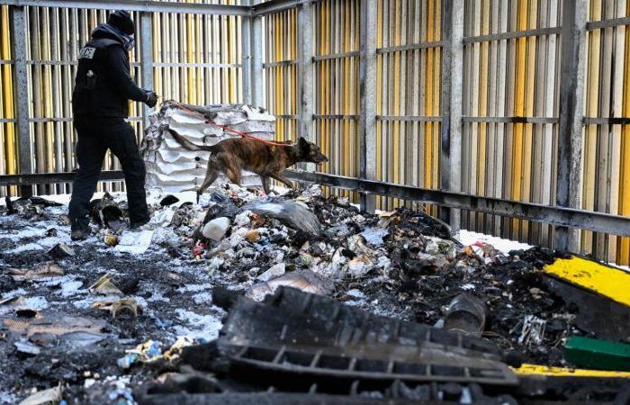 [Photos] Incendio alla Scuola Internazionale di Differdange: venerdì lezioni cancellate