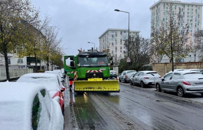 IMMAGINI – Nevicate sull'Indre-et-Loire, senza grandi conseguenze