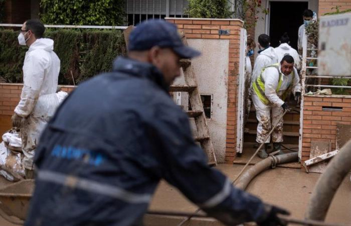 A Valencia i marocchini lavorano fino a 14 ore al giorno per riportare la città al suo stato originale