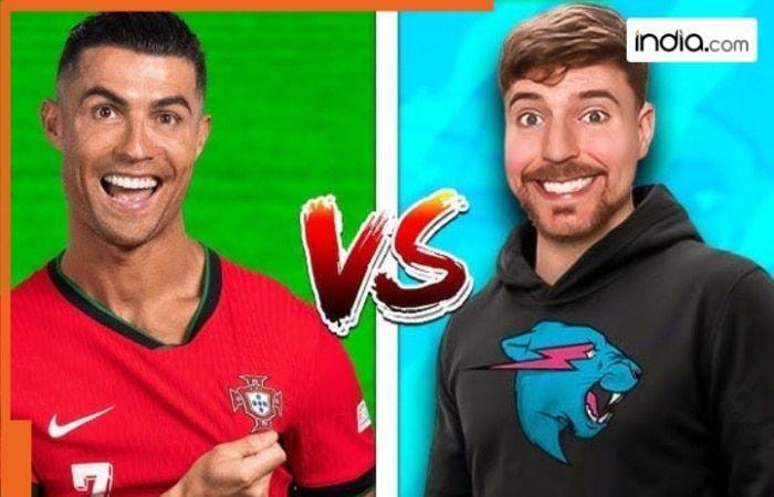 Cristiano Ronaldo vs MrBeast, il fuoriclasse del calcio lancia una sfida al re dei contenuti online