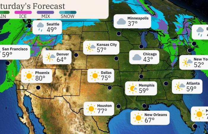 Previsioni di viaggio meteorologiche per il Ringraziamento | Weather.com