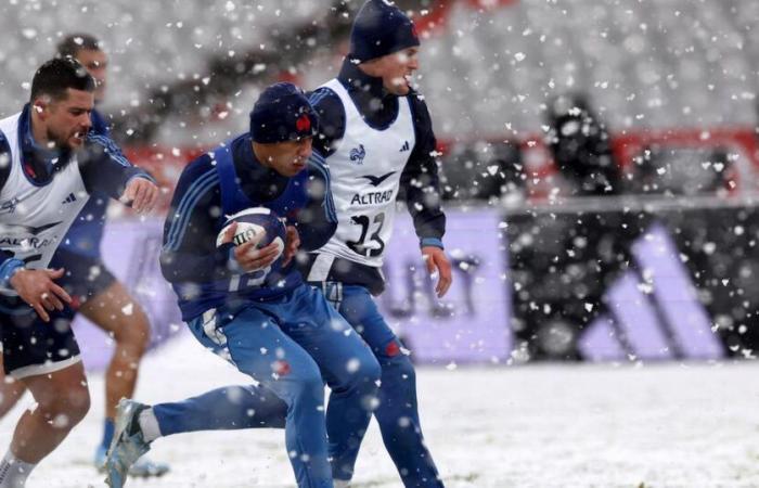 immagini dell'Île-de-France sotto la neve