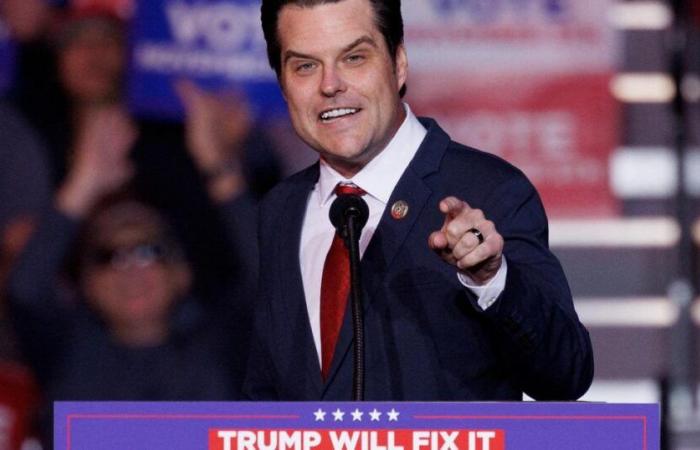 il controverso Matt Gaetz dice che rinuncerà a diventare ministro della Giustizia di Donald Trump