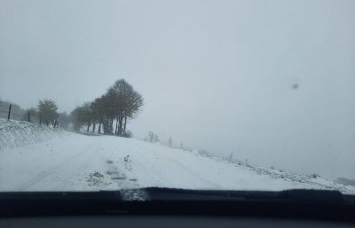 Presente neve nel Canale Sud, condizioni di traffico difficili