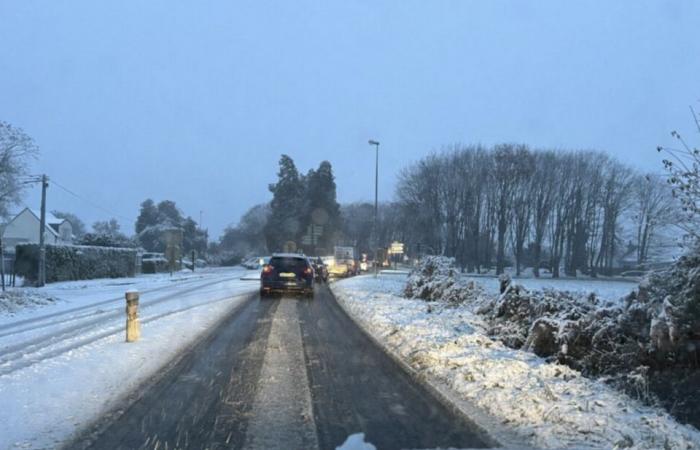 parte della Francia sotto la neve, 56 dipartimenti in vigilanza arancione