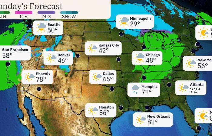 Previsioni di viaggio meteorologiche per il Ringraziamento | Weather.com