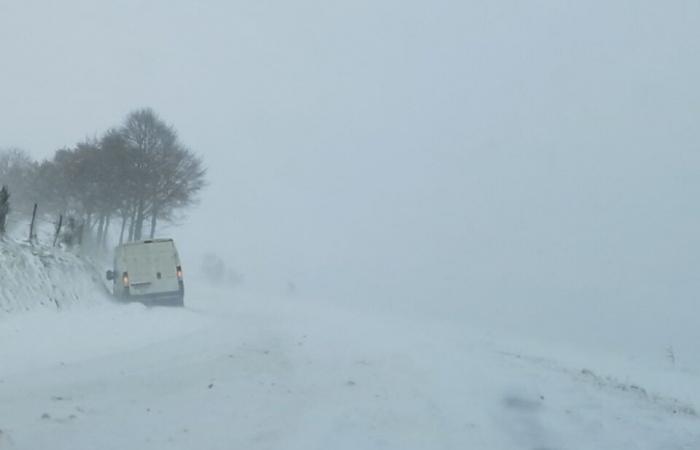 Presente neve nel Canale Sud, condizioni di traffico difficili