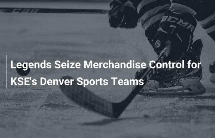 Legends prende il controllo della merce per le squadre sportive KSE a Denver