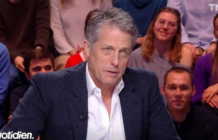 Hugh Grant si comporta lealmente con Yann Barthès in “Quotidien”