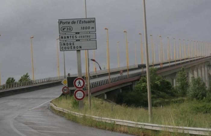 Tempesta Caetano. I ponti Cheviré e Saint-Nazaire sono completamente chiusi al traffico