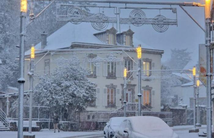 Immagini. A Vittel o altrove, la neve ricopre tutta la pianura dei Vosgi