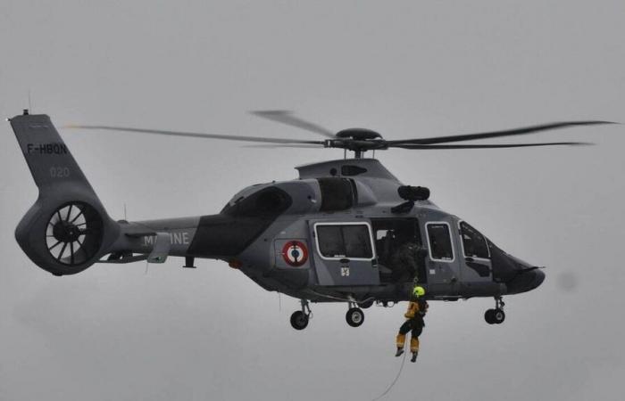 Un pescatore malato evacuato al largo della costa del Calvados