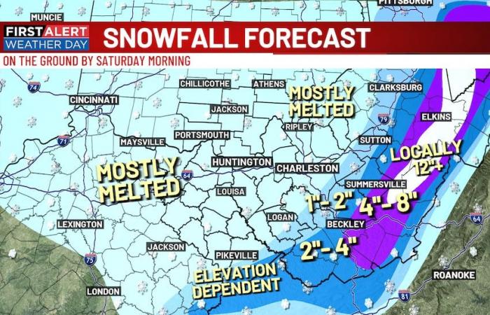 PRIMO GIORNO DI ALLERTA METEO | Ecco che arriva la neve