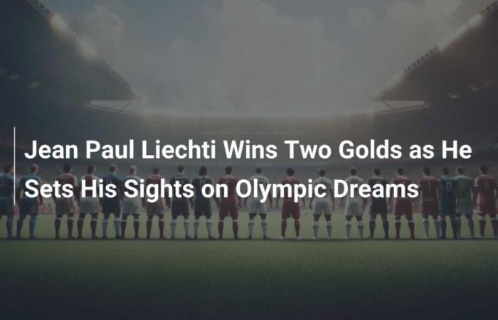 Jean Paul Liechti vince due medaglie d’oro e sogna le Olimpiadi