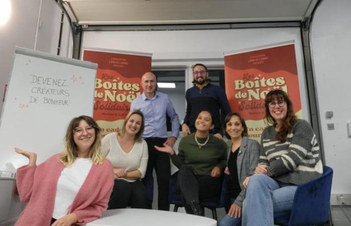 Lancio della 5a edizione dei Solidarity Christmas Boxes nel Maine-et-Loire